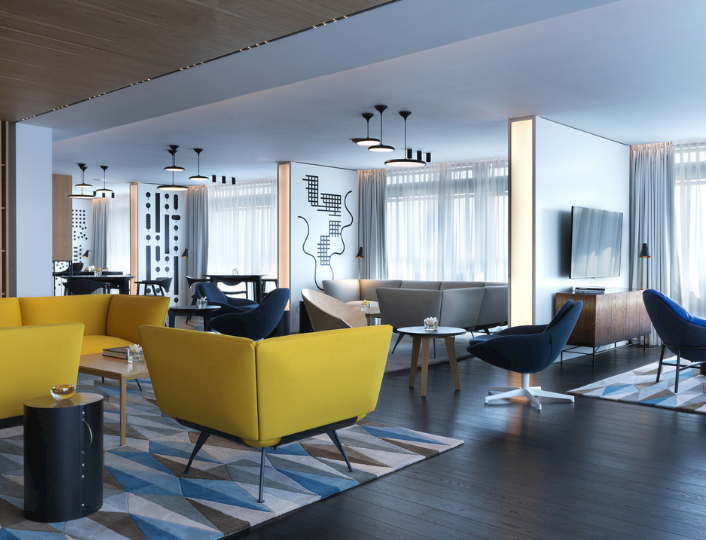 Club Lounge w Renaissance Warsaw Airport Hotel